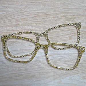Skulls Eyeglass Topper with Magnets