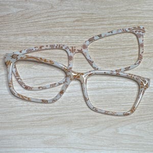 Tropical Whimsy Eyeglass Topper with Magnets