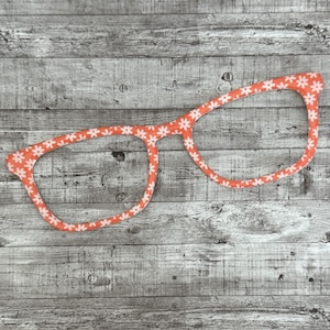 Orange Daisies Magnetic Eyeglass Topper