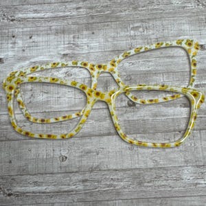 Sunflowers Eyeglass Topper with Magnets
