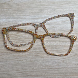 Flower Power Eyeglass Topper with Magnets