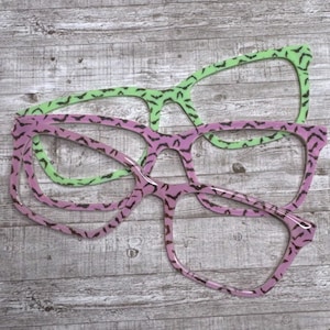 Black Bats Eyeglass Topper with Magnets