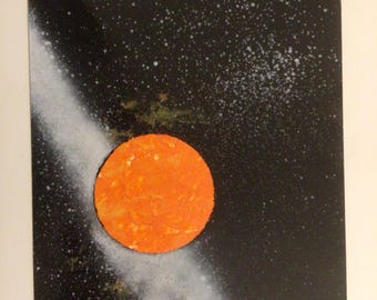Spray paint art