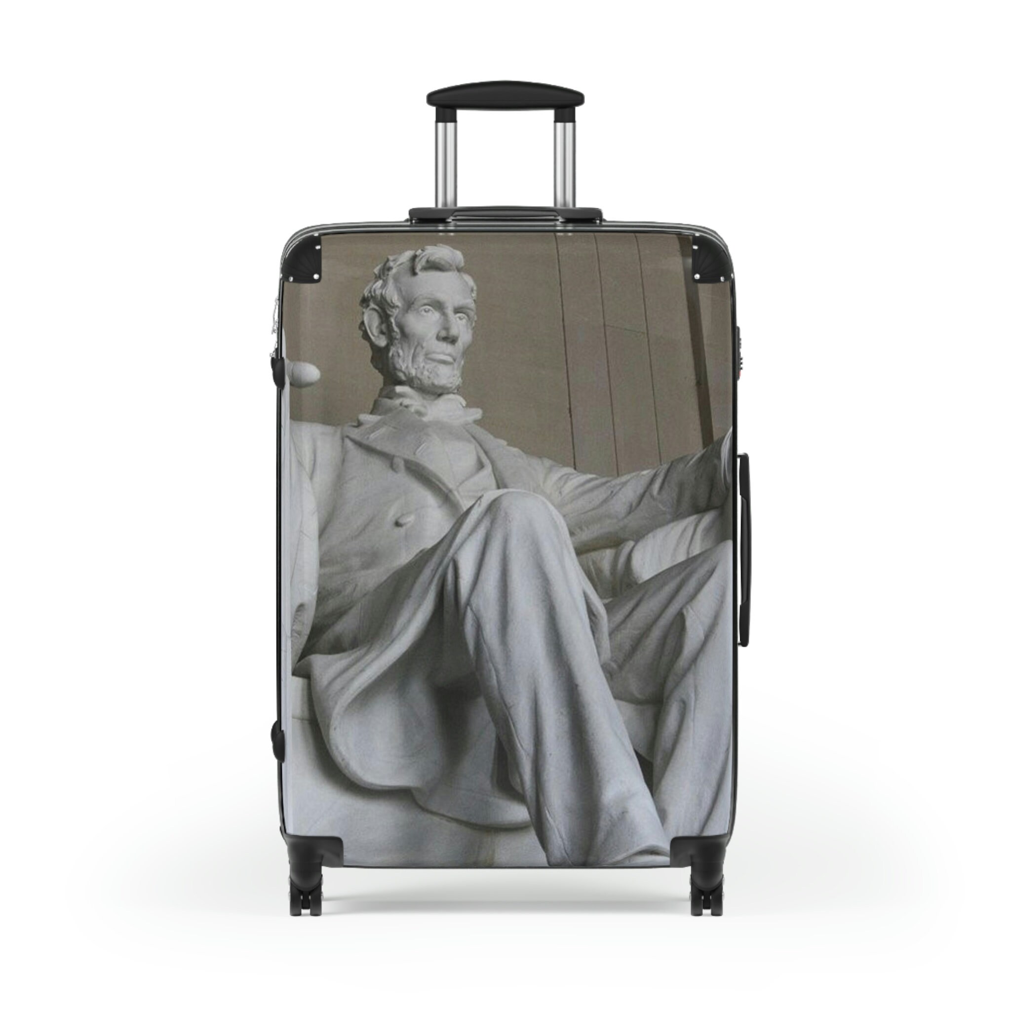 Vintage Lincoln Zephyr weight Tweed Suitcase Retro Makeup Case Travel Tote