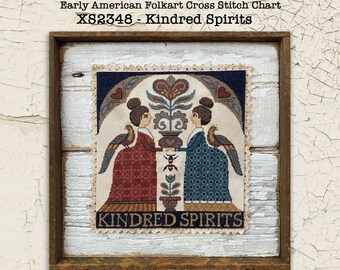 Early American Folk Art - Kindred Spirits booklet by Teresa Kogut