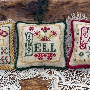 Vintage Christmas Alphabet 1 - by Jan Hicks Creates