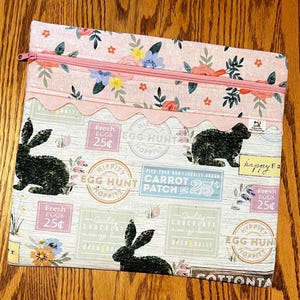 Project bag for Cross Stitch - Spring is in the Air