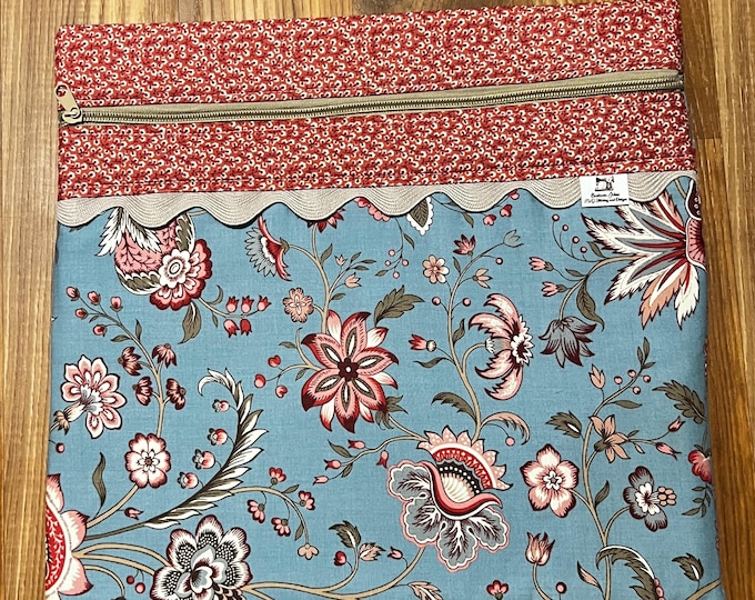 Fabric Cross Project Project Bag for Cross Stitch Projects - French General Fabric - Etsy