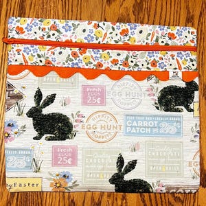 Project bag for Cross Stitch - Spring is in the Air