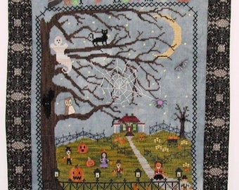 Haunted Hillside Farm by Praiseworthy Stitches