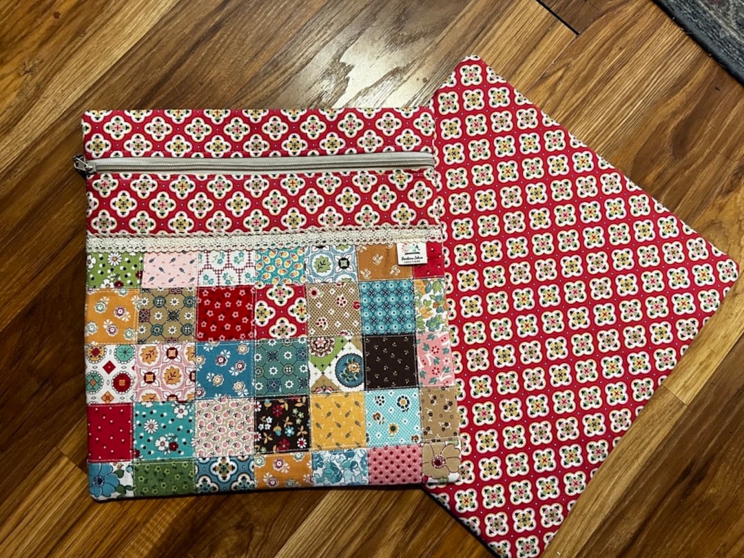 Project Bags for Cross Stitch. Made With the Mercantile Fabric Line by