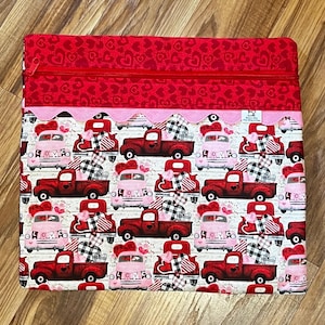 Project bag for Cross Stitch projects Valentines Day