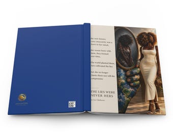The lies were never hers Hardcover Journal Matte (Lined)