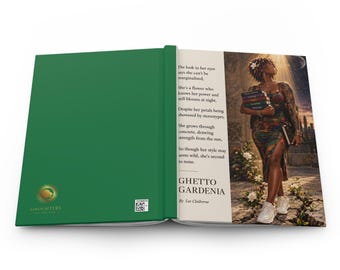 Ghetto gardenia Hardcover Journal Matte (Lined)