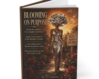 Blooming on purpose Hardcover Journal Matte (Lined)