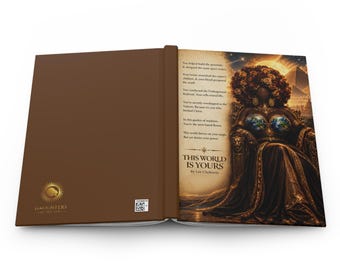 This world is yours Hardcover Journal Matte (Lined)