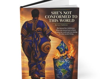 Shes not conformed to this world Hardcover Journal Matte (Lined)