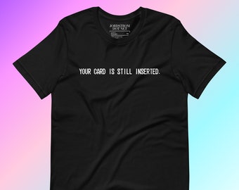 New World Memory Card tshirt, Retro Arcade Error Message Shirt, Retro Gamer Gift for Arcade Neo Geo Lovers