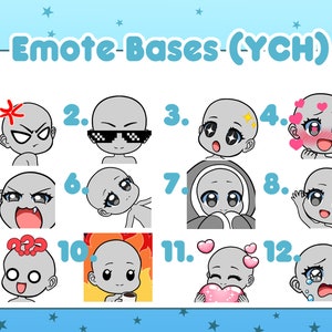 Custom YCH Emotes