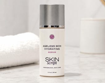 Hydrating & Plumping Skin Serum: Hyaluronic acid, Dehydrated, Dry, Aging | Skin Script