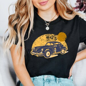 Vintage Car Shirt, Vintage Car Tee, Vintage Car Top, Car Lovers Shirt, Vintage Car Top, Car Fashion, Gift For Him by ElegantPrintopia