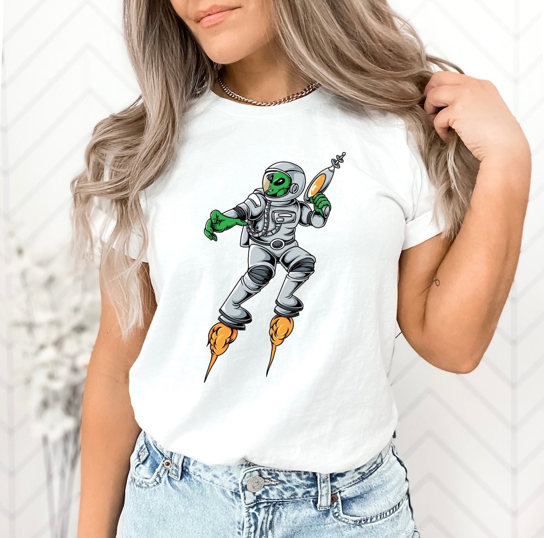 Alien Space Suit, Alien Shirt, Alien Lover Shirt, Scifi Shirt ...