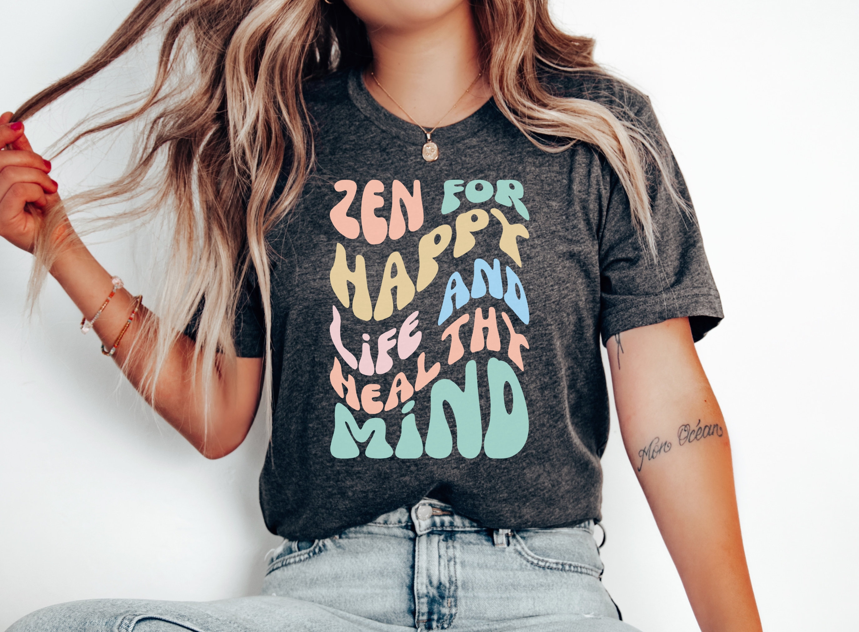 ZENママ Zen for Happy Life & Healthy Mind, Zen Meditation Shirt Zen Lover