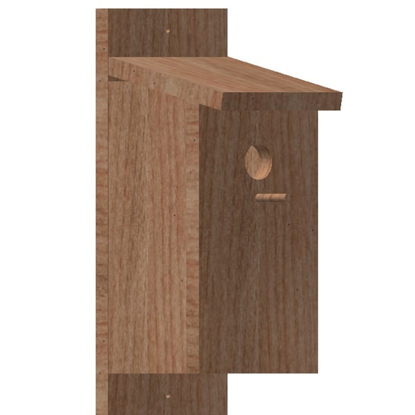 Birdhouse and Bird Platform. Building Plans