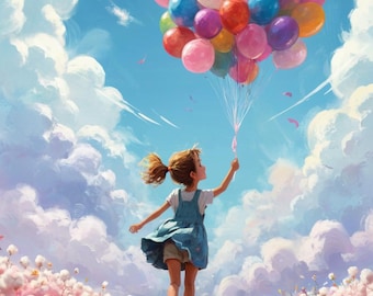 Luftige Freude: Ein Tanz mit den Luftballons