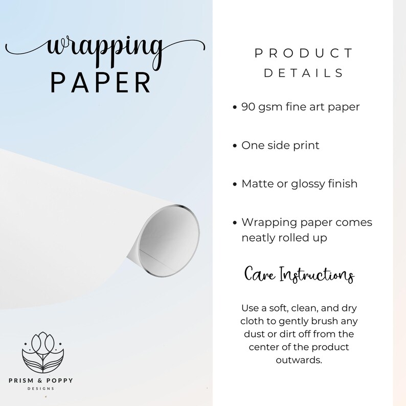 The Life Of A Birthday Girl Custom Wrapping Paper, Personalized Bday Giftwrap For Album Fan, Swift Shipping image 8