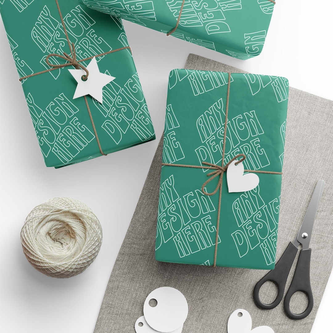 Customized Design Wrapper Custom Giftwrap, Your Personalized Wrapping Paper Design - Etsy