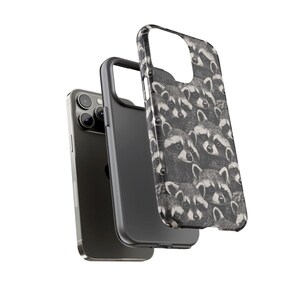 Raccoons Phone Case for iPhone 16 Pro Max Cute Feral Gift For Animal Lover Samsung Galaxy 25 Ultra Case Tough Phone Cover 15 Plus Pixel 9 24 image 4