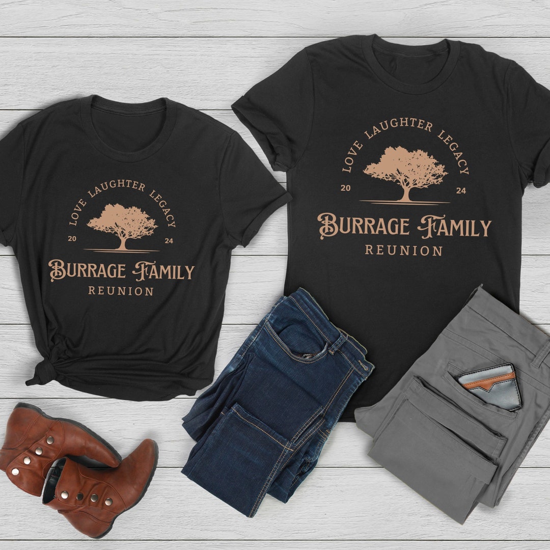 Custom Family Reunion Shirts, Toddler Kids Adult Unisex, Boho Aesthetic ...