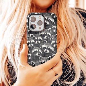 Raccoons Phone Case for iPhone 16 Pro Max Cute Feral Gift For Animal Lover Samsung Galaxy 25 Ultra Case Tough Phone Cover 15 Plus Pixel 9 24 image 2