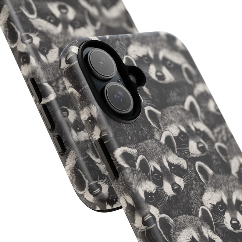 Raccoons Phone Case for iPhone 16 Pro Max Cute Feral Gift For Animal Lover Samsung Galaxy 25 Ultra Case Tough Phone Cover 15 Plus Pixel 9 24 image 6