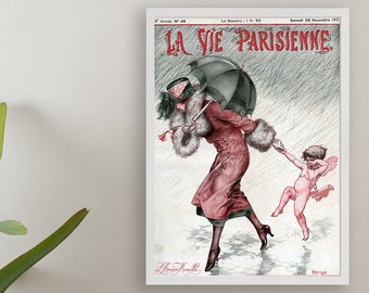 la vie Parisienne (the Parisian life) Magazine Cover - November 1924