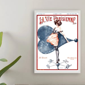 la vie Parisienne (the Parisian life) Magazine Cover