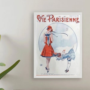 la vie Parisienne (the Parisian life) Magazine Cover