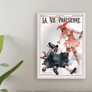 la vie Parisienne (the Parisian life) Magazine Cover