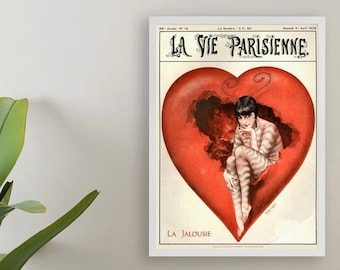la vie Parisienne (the Parisian life) Magazine Cover