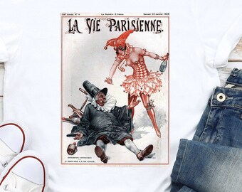 la vie Parisienne (the Parisian life) Magazine Cover