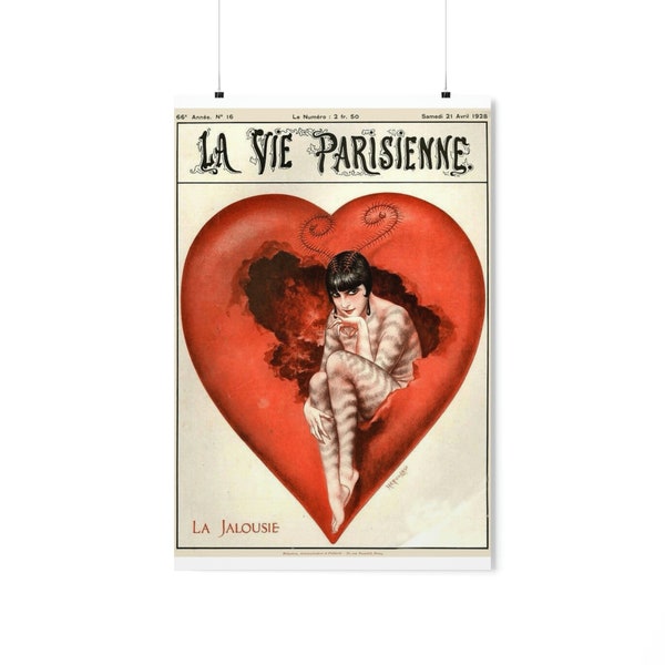 Poster : la vie Parisienne (the Parisian life) Magazine Cover