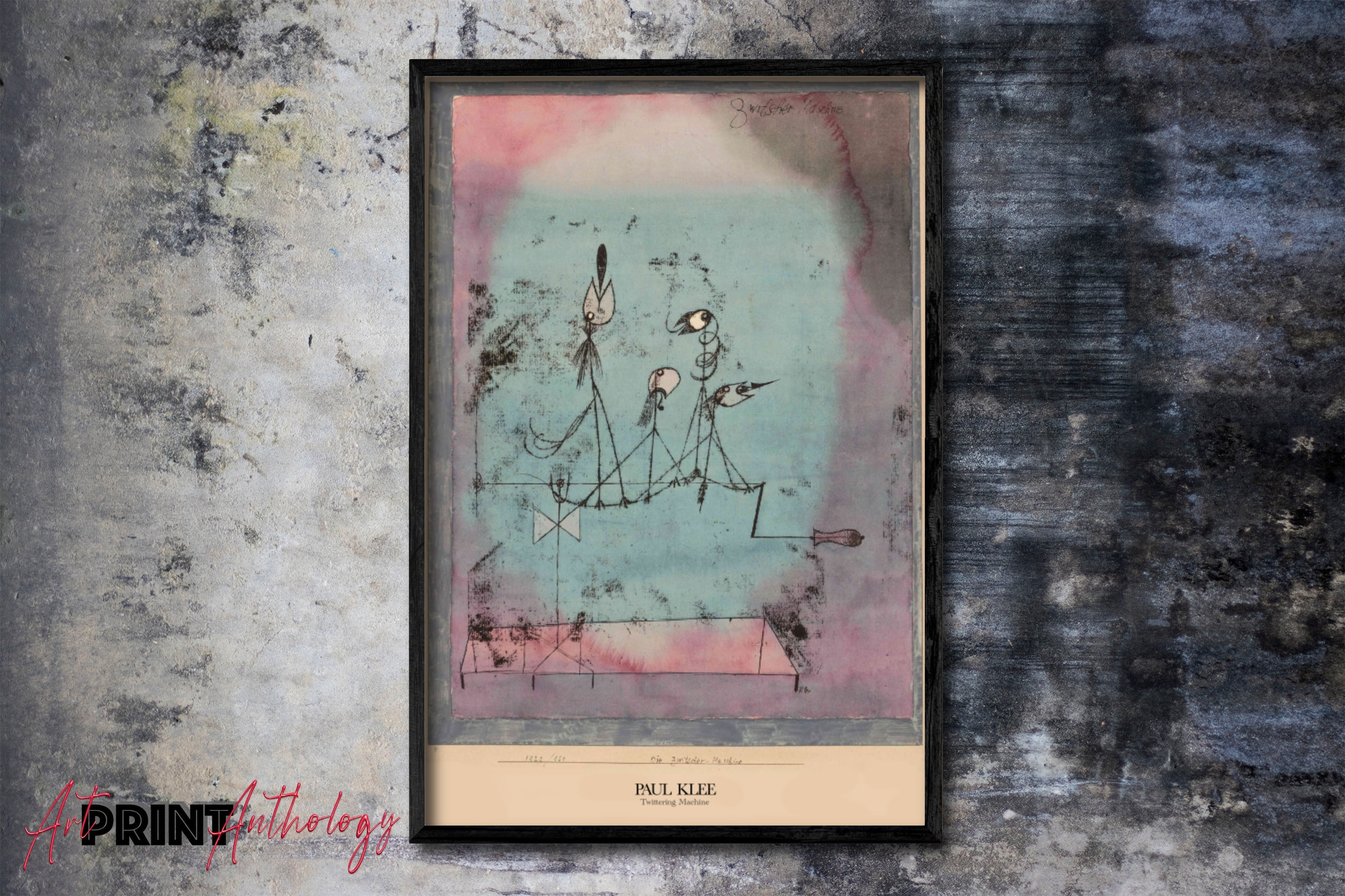 Paul Klee The Twittering Machine