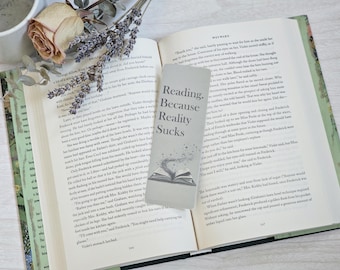 Sarcastic Funny Bookmark - Gift for Readers