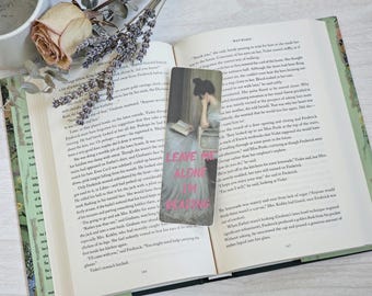 Sarcastic Vintage Bookmark - Gift for Readers