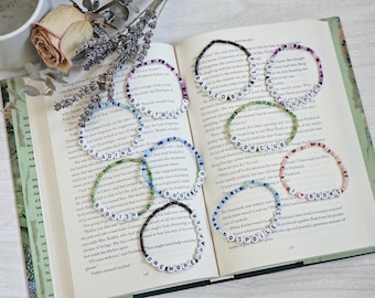 Bookish Friendship Bracelets - Reading Accessory