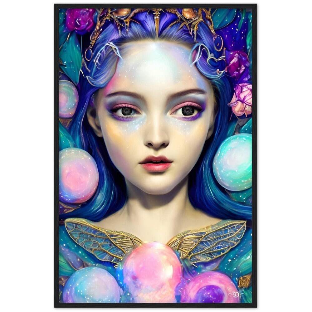 Vibrant Fairy, Magical Creatures, Digital Download Prints, Fantasy Decor,  Fairy and Pixies Art, Fairy Tale Decor Enchanted Childrens Decor 