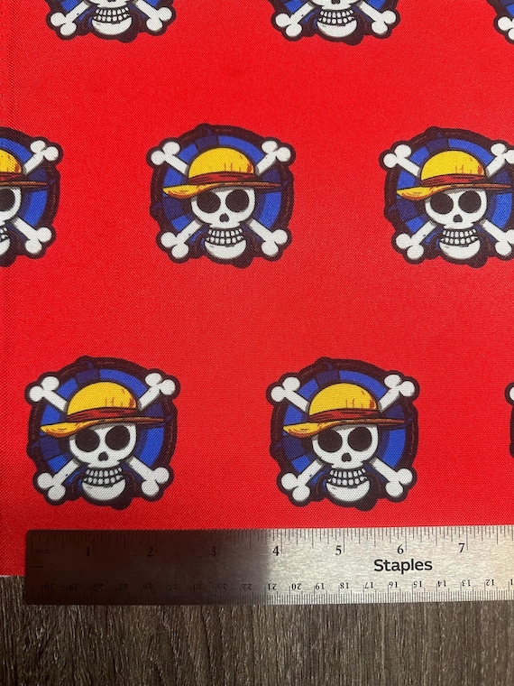 Anime Pirate Crew Fabric, Manga-Inspired, By the Yard (36" x 58")
