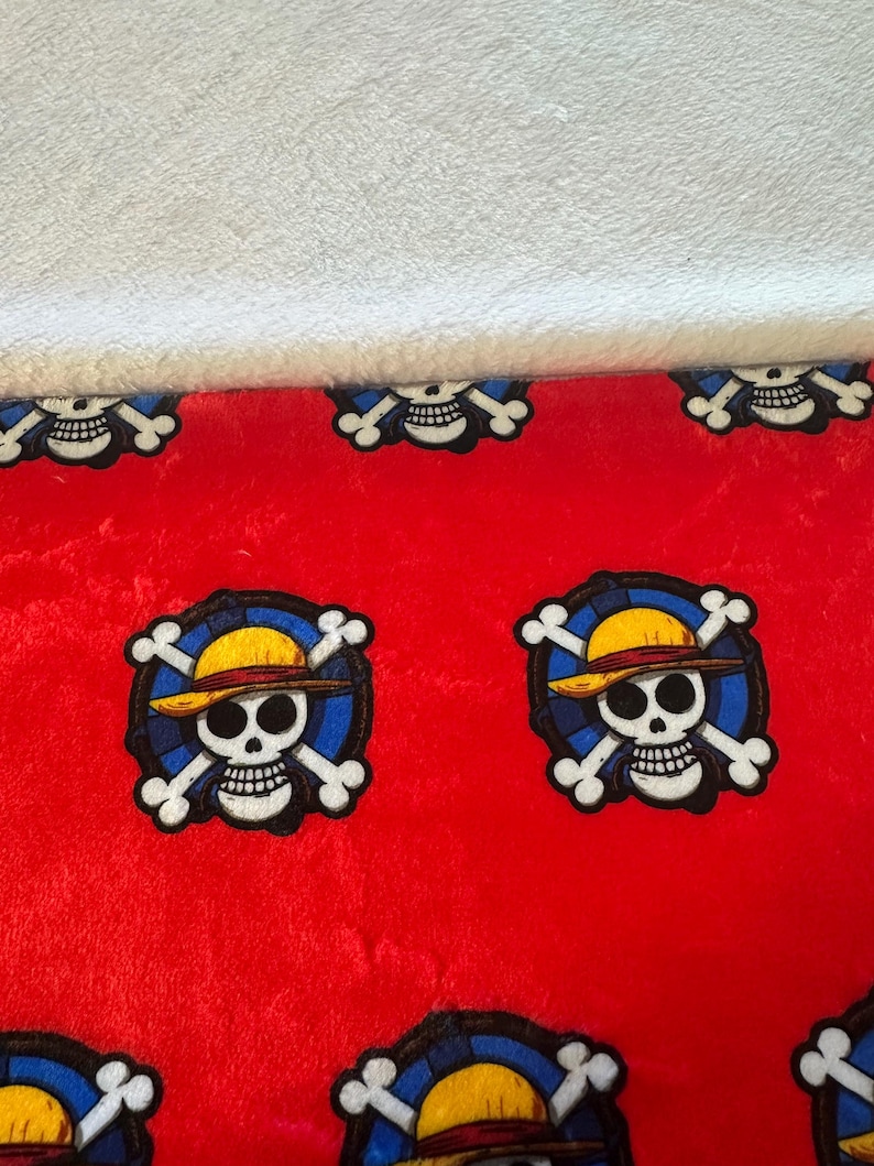 Anime Pirate Crew Fabric, Manga-Inspired, By the Yard (36" x 58") image 4