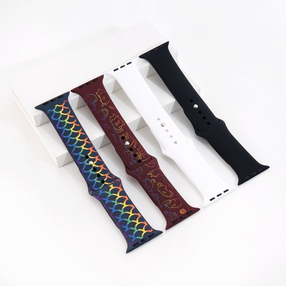 Xtool Silicone Watch Band for Apple Watch Pride Rainbow Laserable